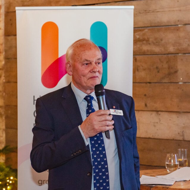 Huge Thanks To Our Outgoing Chairman, Frank Myers MBE